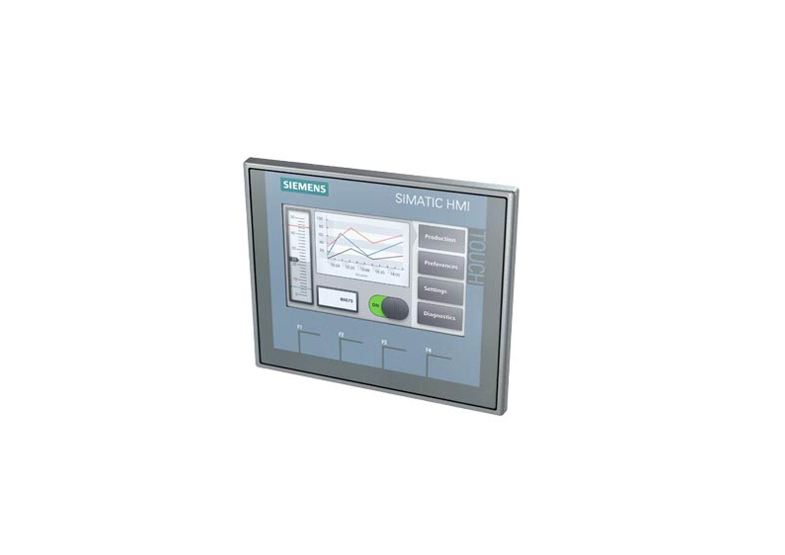 thumbnail image 2 of Siemens SIMATIC HMI KTP400 Basic Panel - 6AV2123-2DB03-0AX0 (Key/Touch) 2 of 6
